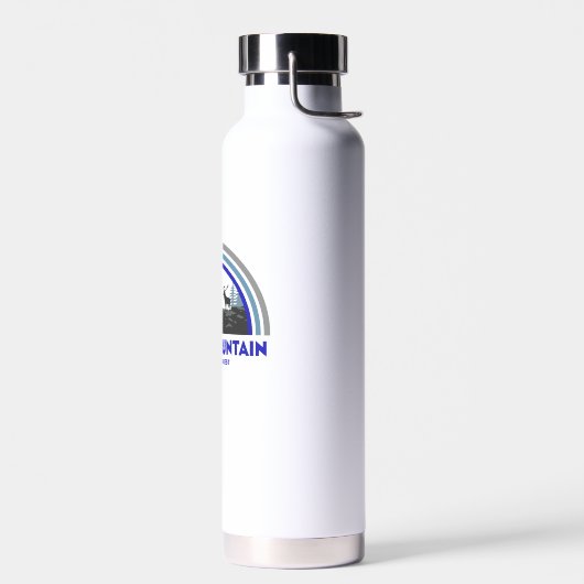 グリーンマウンテンナショナルフォレストレインボーディアー ウォーターボトル (左面)