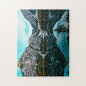 グリーンマウンテンフォトレイク春マウンテン4kウォールプ ジグソーパズル (縦)