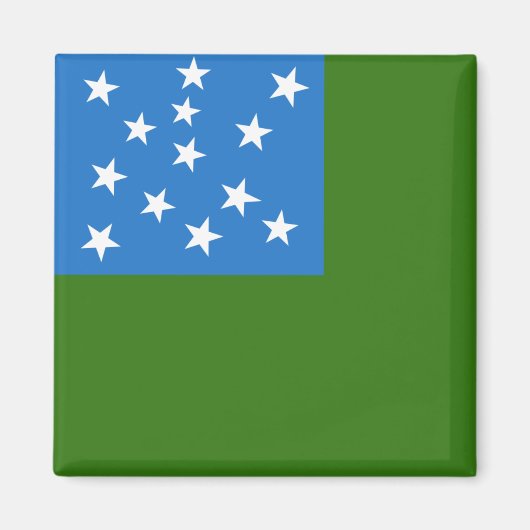 グリーンマウンテンボーイズ国旗 マグネット (正面)