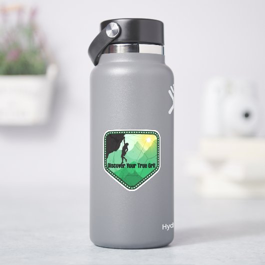グリーンマウンテンロック登山アウトドアアドベンチャー シール (HydroFlask)