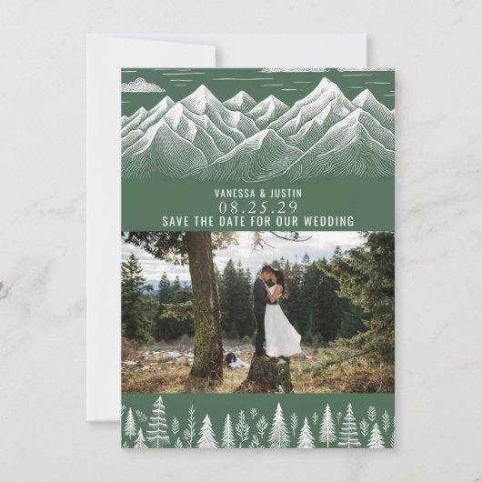 グリーンマウン結婚テン セーブザデート (正面)