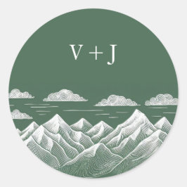 グリーンマウン結婚テン ラウンドシール