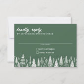 グリーンマウン結婚テン 出欠カード (正面)