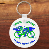 グリーンマシン キーホルダー (正面)