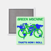 グリーンマシン マグネット (正面/裏面)