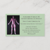 グリーンマッサージセラピーカイロプラクティックドクター 名刺 (正面)