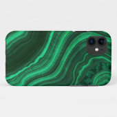 グリーンマラカイトテクスチャー Case-Mate iPhoneケース (裏面(横))