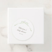 グリーンマラードダックラウンドメッセージカード2 フェイバータグ (インサイチュ)