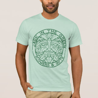 グリーンマンのTシャツのジャック Tシャツ