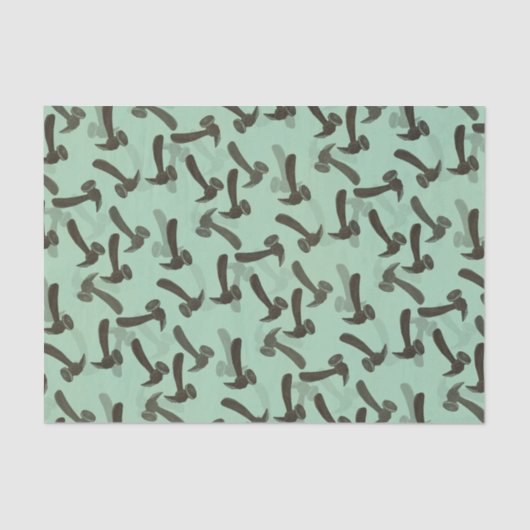 グリーンマンケーブハンマー 薄葉紙 (正面)