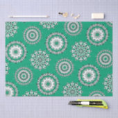 グリーンマンダラスティッシュペーパー 薄葉紙 (クラフト)