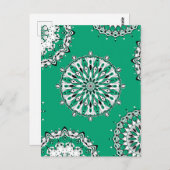 グリーンマンダラス2ポストカード ポストカード (正面/裏面)