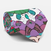 グリーンマンダラネックタイ ネクタイ (ロール)