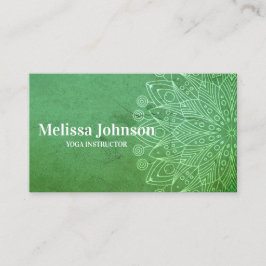 グリーンマンダラヨガメディテーション 予約カード