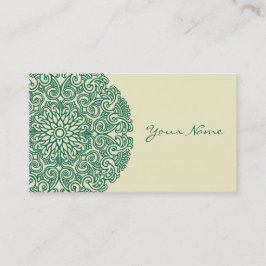 グリーンマンダラ宇宙のシンボル 名刺
