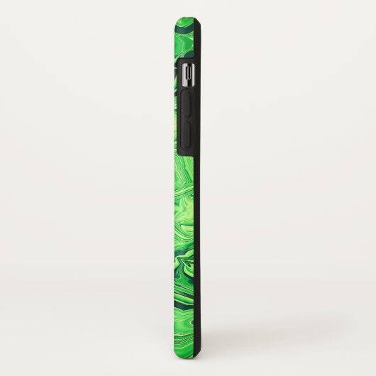 グリーンマンダラiPhone Xケース Case-Mate iPhoneケース (裏面/左)