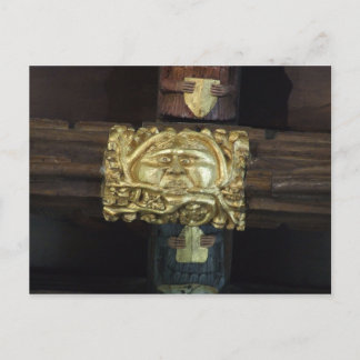 グリーンマンポストカード – Lutterworth ポストカード