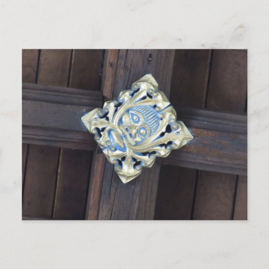 グリーンマンポストカード – Sileby ポストカード (正面)