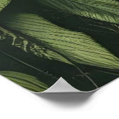 グリーンマン民俗神デジタルアート ポスター (角)