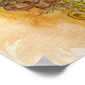 グリーンマン秋のポスター ポスター (角)