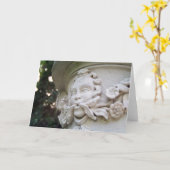 グリーンマン カード (黄色い花)