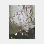 グリーンマン フリースブランケット (正面)