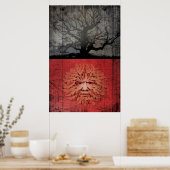 グリーンマン ポスター (キッチン)