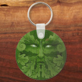 グリーンマン・マスター キーホルダー (正面)