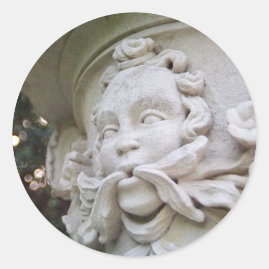 グリーンマン ラウンドシール (正面)