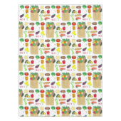 グリーンマーケットスーパーショッピングフルーツ野菜食品 テーブルクロス (正面)