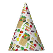 グリーンマーケットスーパーショッピングフルーツ野菜食品 パーティーハット (右)