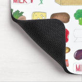 グリーンマーケットスーパーショッピングフルーツ野菜食品 マウスパッド (コーナー)