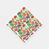 グリーンマーケット野菜を生産する菜園 スタンダードランチョンナプキン (角)