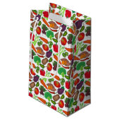 グリーンマーケット野菜を生産する菜園 スモールペーパーバッグ (裏面アングル)