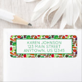 グリーンマーケット野菜を生産する菜園 ラベル (インサイチュ)