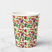 グリーンマーケット野菜を生産する菜園 紙コップ (左)