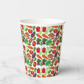 グリーンマーケット野菜を生産する菜園 紙コップ (右)