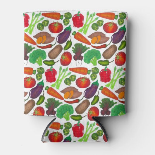 グリーンマーケット野菜を生産する菜園 缶クーラー (正面)