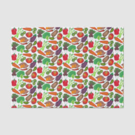 グリーンマーケット野菜を生産する菜園 薄葉紙