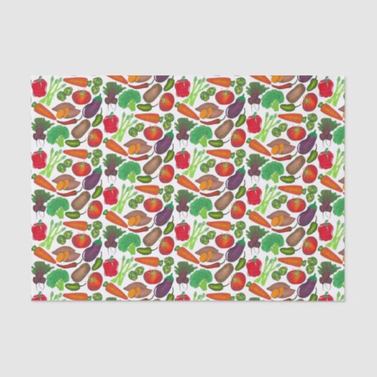 グリーンマーケット野菜を生産する菜園 薄葉紙 (正面)