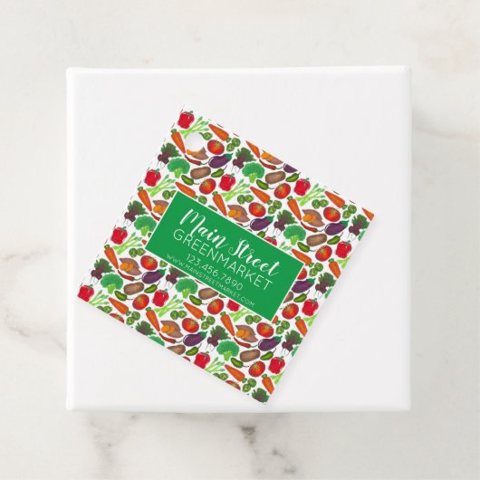 グリーンマーケット食料品店の菜園プロデュース フェイバータグ (インサイチュ)