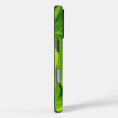 グリーンマーブル渦巻き抽象デザイン 携帯ケース Case-Mate iPhoneケース (裏面 / 右)