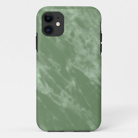 グリーンマーブル調 Case-Mate iPhoneケース (裏面)