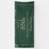 グリーンマーブル85歳の誕生日 横断幕 (縦)