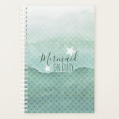 グリーンマーメイドオンデューティウィークリープランナー プランナー手帳 (正面)