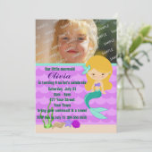 グリーンマーメイドプールパーティー 招待状 (スタンド正面)