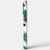 グリーンミアンレトロカーボーイ誕生日 Case-Mate iPhoneケース (裏面 / 左)