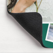 グリーンミニマリスト2写真大学院卒業 マウスパッド (コーナー)