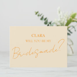 グリーンミニマルボス結婚ズの花嫁 招待状