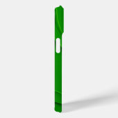 グリーンミニマルリーフデザイン Case-Mate iPhoneケース (裏面 / 右)